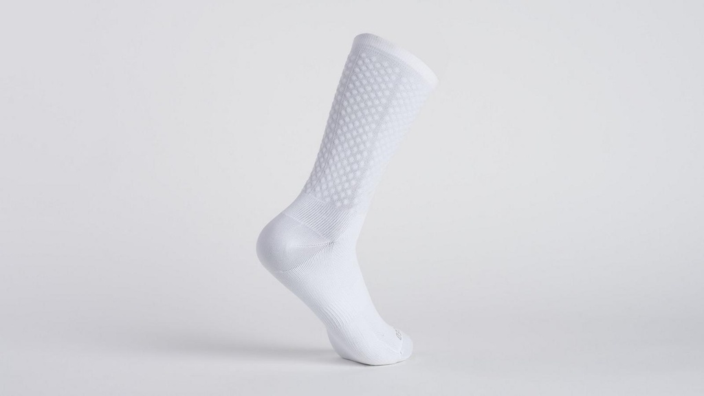 Specialized Knit Tall Sock Wht/Sil