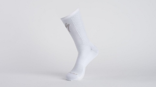 Specialized Knit Tall Sock Wht/Sil