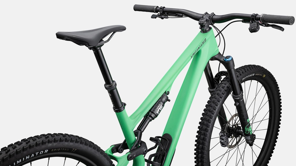 Specialized Stumpjumper 15 Expert Satin Electric Green / Satin Forest Green