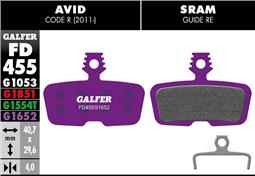 BRAKE PADS FD455G1652 COPPIA