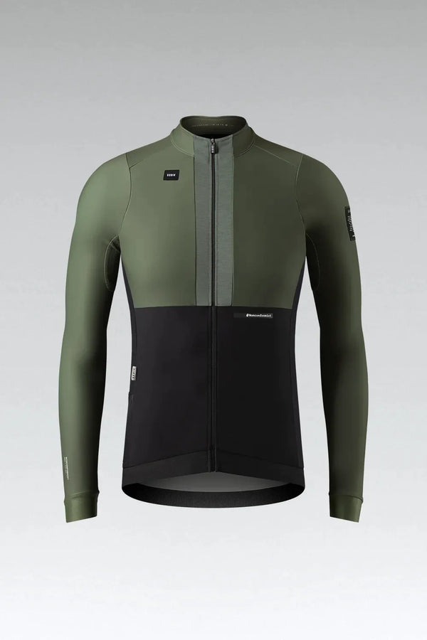 Gobik Long Sleeve Jersey Hyder Blend Men Ivy - New