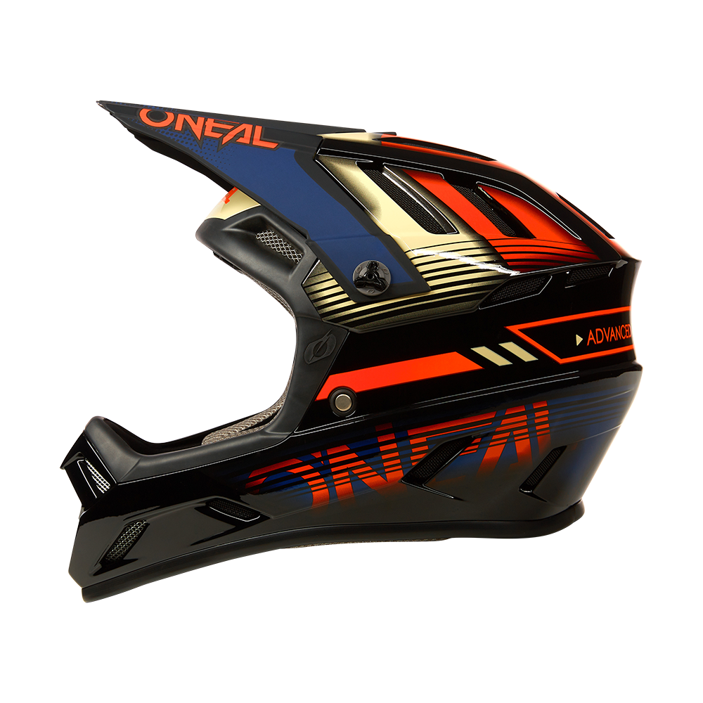 O'Neal Backflip Helmet Eclipse Orange/Blue