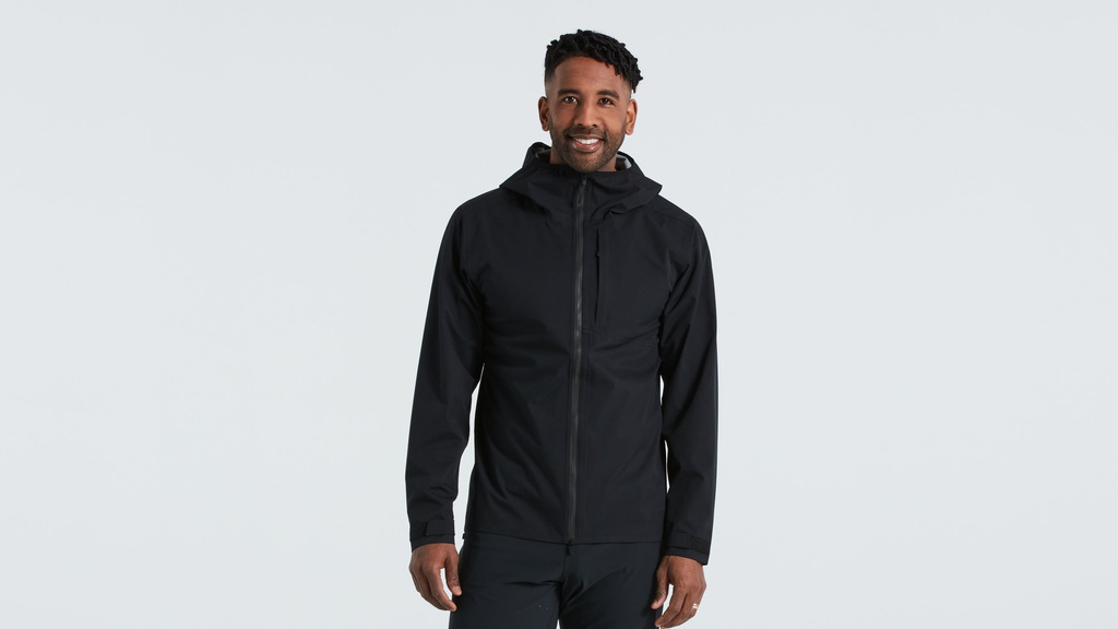 Trail Rain Jacket Men Blk