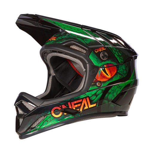 O'Neall Backflip Helmet Viper V.23 Black/Green